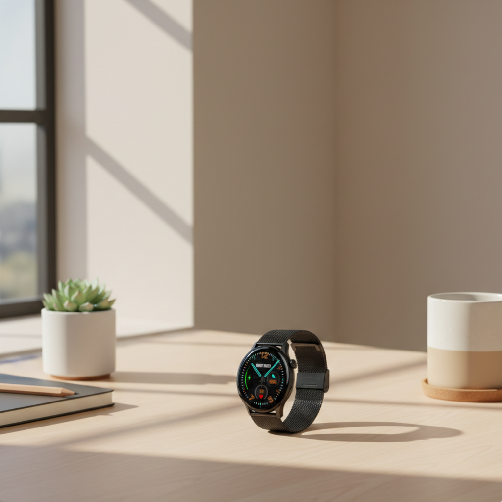 Smartwatch AMOLED impermeable para mujer, con interfaz de llamadas por Bluetooth