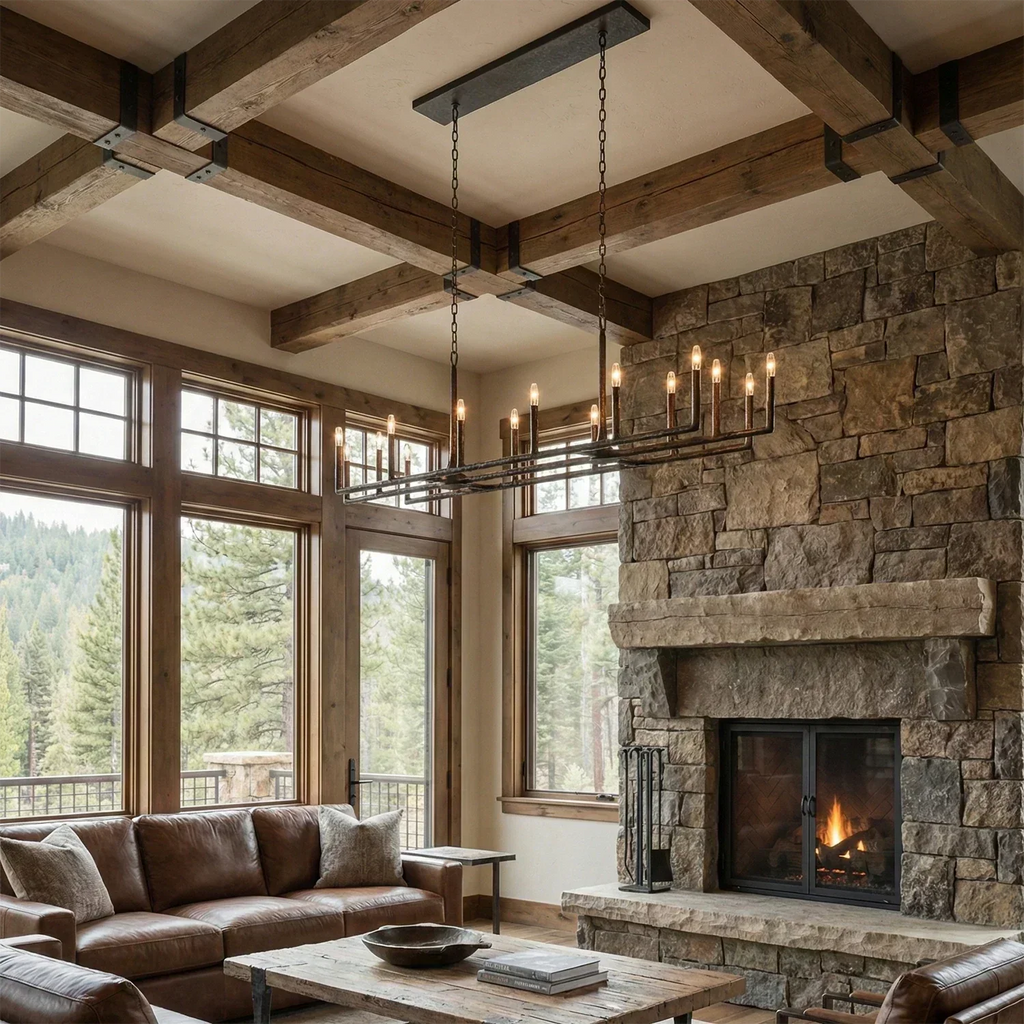 Avarit Forged Round Chandelier | wildoxy