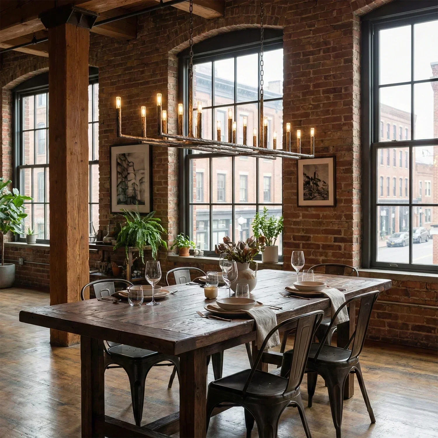 Avarit Forged Round Chandelier | wildoxy