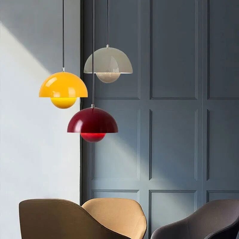 Nordelix Retro Danish Beam LED Pendant Ceiling Light