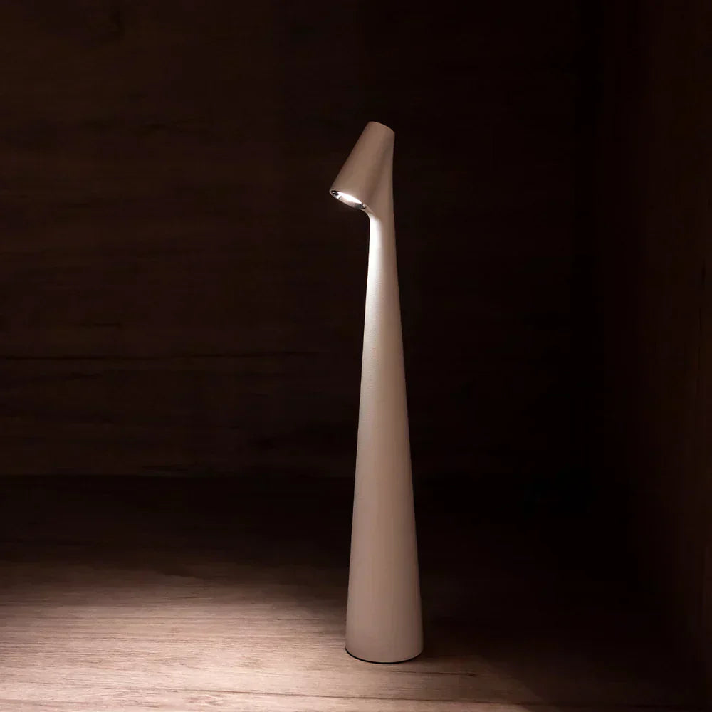 Nordic Wireless LED Table Lamp — Cord-Free Directed Beam