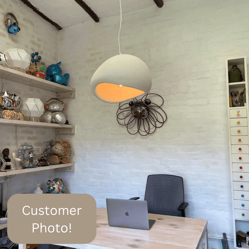 Luxury Boho Wasabi Chandelier — Warm Soft Glow Ceiling Fixture