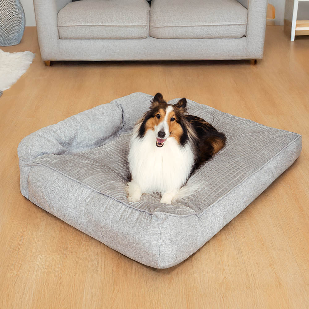 Washable Extra-Thick Plush Pet Cushion for Dogs & Cats