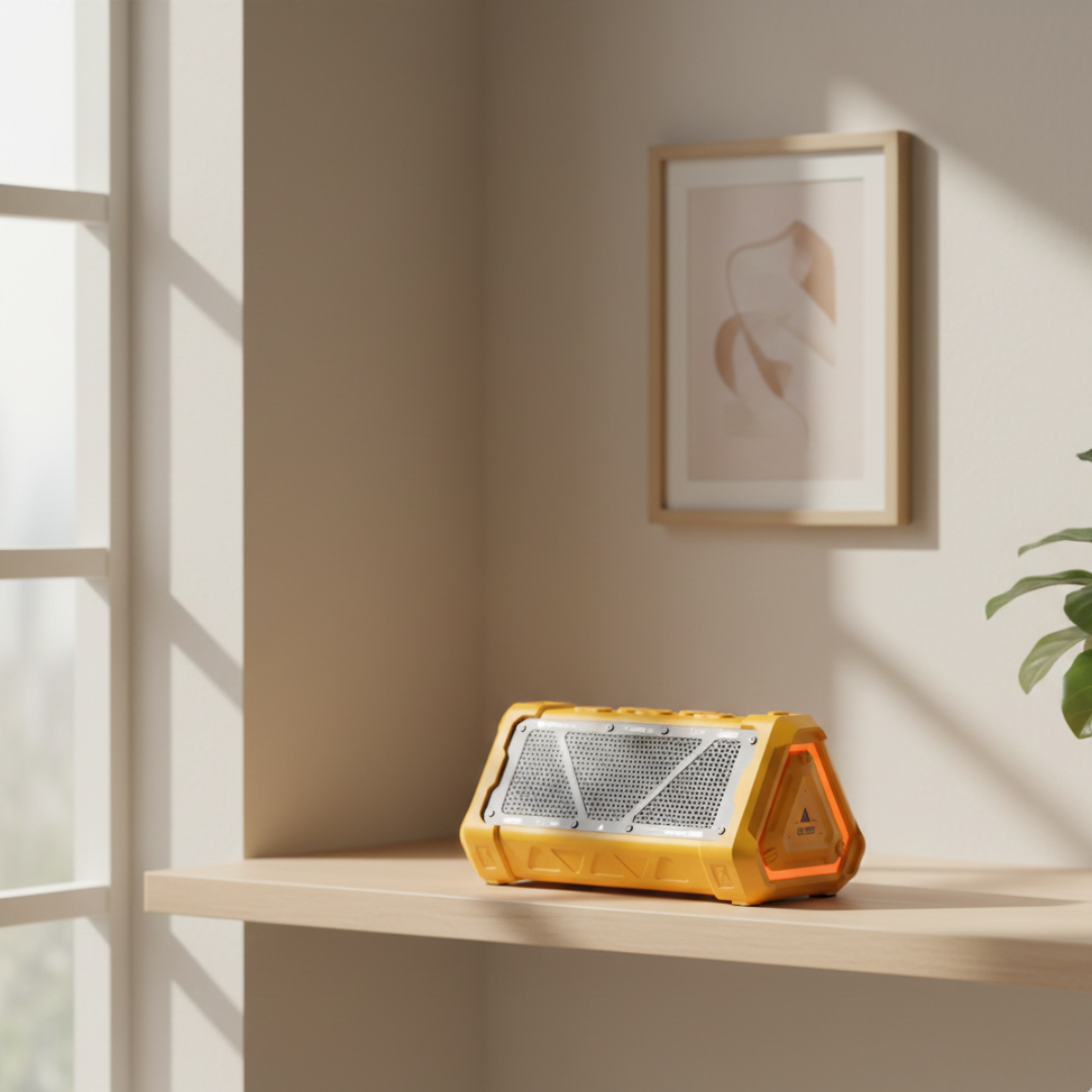 Altavoz Bluetooth RGB MLOVE P3 — Audio compacto y portátil para exteriores