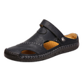 Orthopädische Ledersandalen für Herren — Rutschfeste Sohle