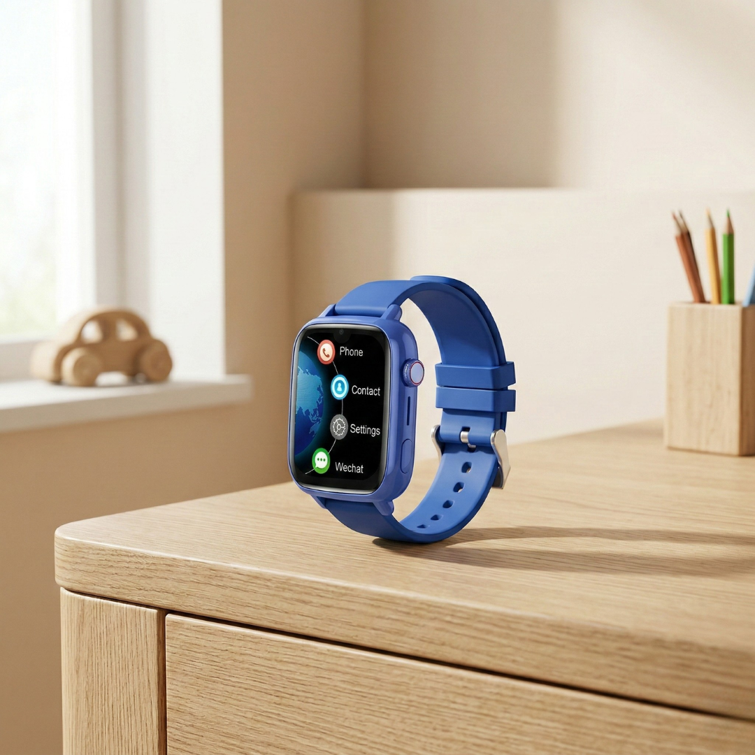 KGG 4G GPS Smartwatch para Crianças — Localização em Tempo Real, Chamadas de Vídeo Bidirecionais, Alerta SOS