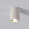 NovaStone Ceiling Lamp Collection — Authentic Stone Detail, Brushed Metal Finish