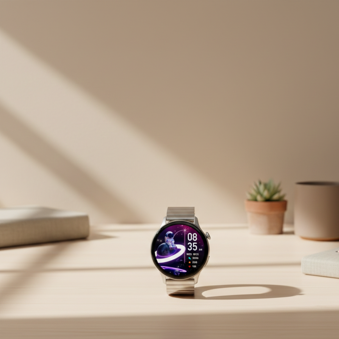 Smartwatch AMOLED impermeable para mujer, con interfaz de llamadas por Bluetooth
