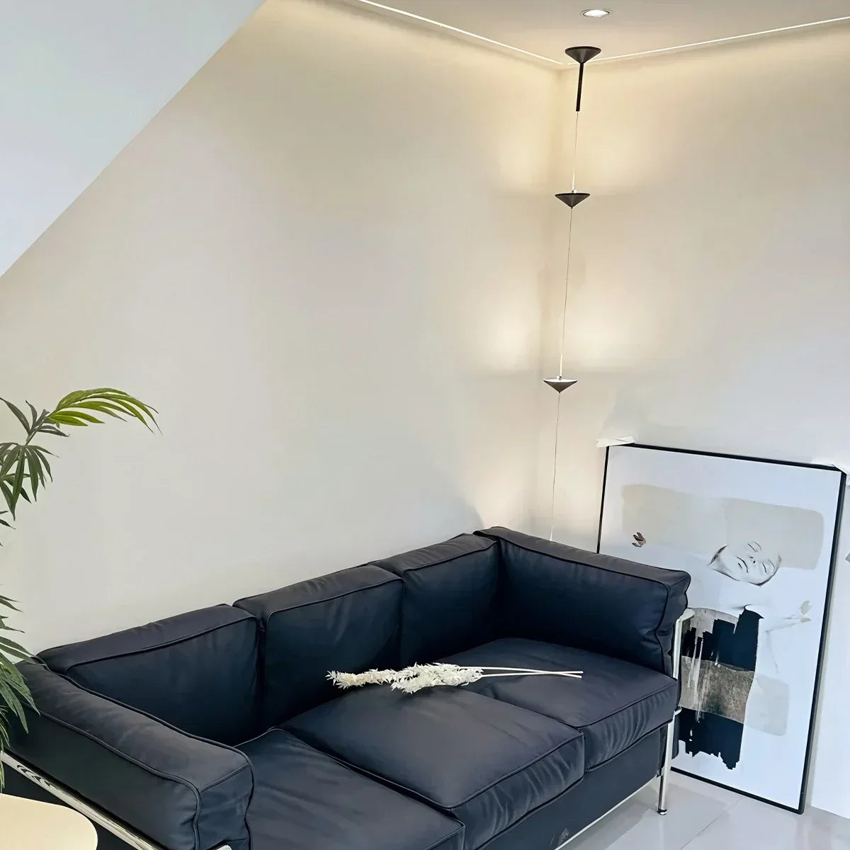 Ledlamp van vloer tot plafond — 4 lichtpunten, 2.5–3.2 m
