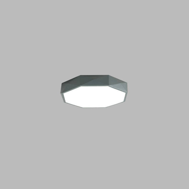 Abstrakt skandinavisk LED-plafond — varmvitt ljus