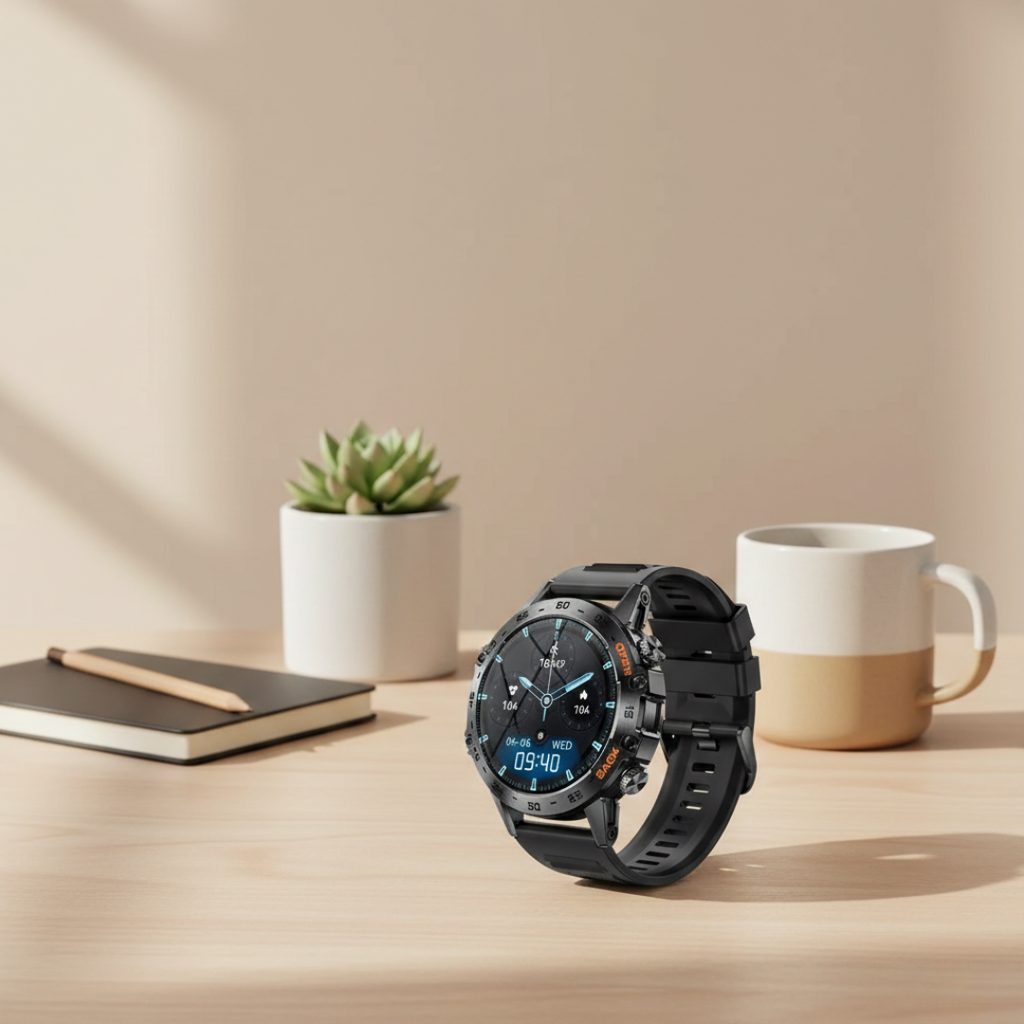 Robuste wasserdichte Smartwatch nach IP67 - direkte Bluetooth-Telefonie