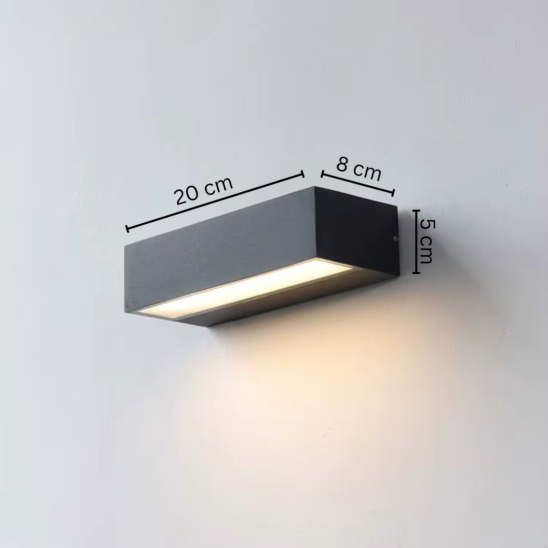LumaHart udendørslampe — IP65-vejrbestandig, LED-pærer medfølger