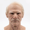 Realistisk latexmaske af figur - bevægelig kæbe, voksenstørrelse