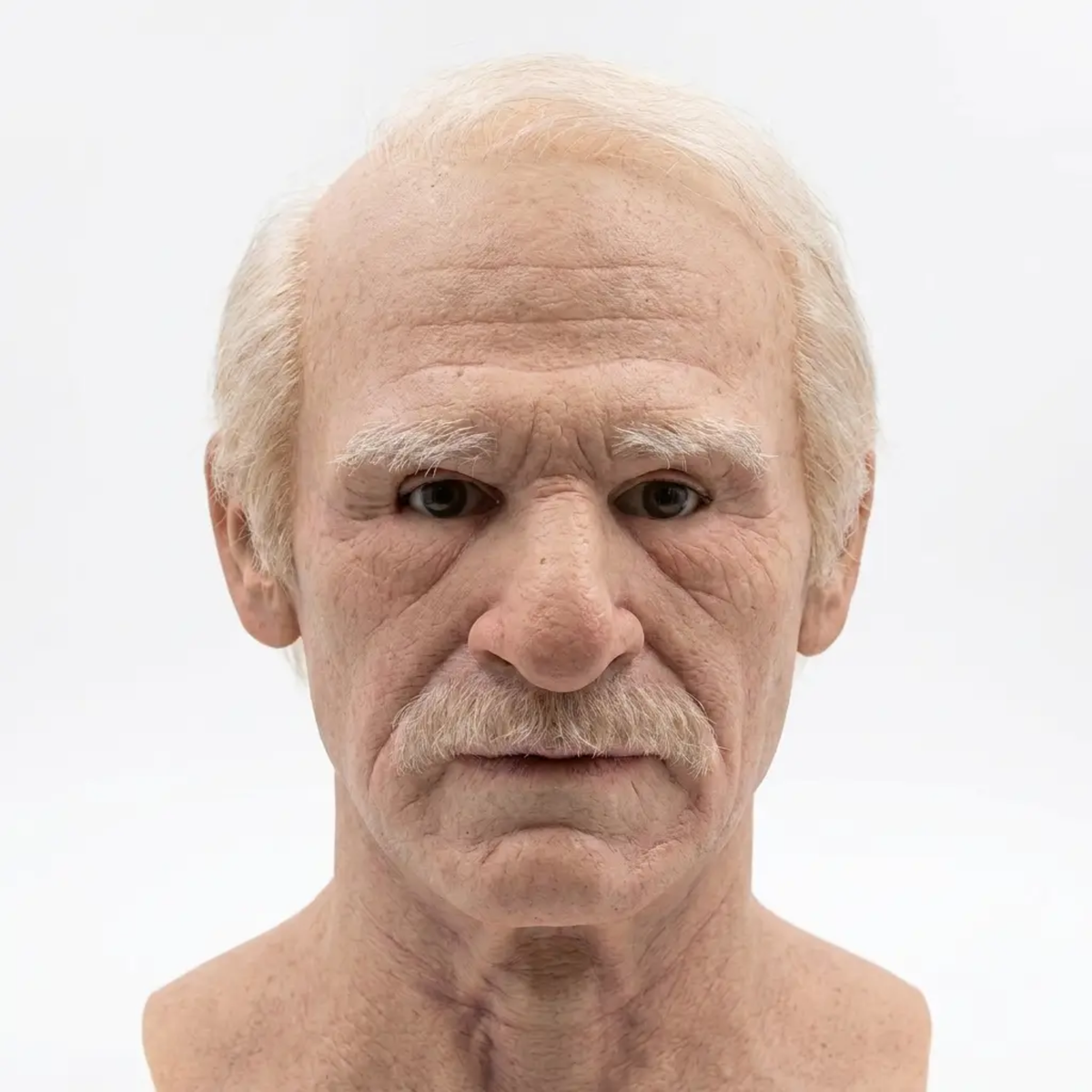 Realistisk latexmaske af figur - bevægelig kæbe, voksenstørrelse