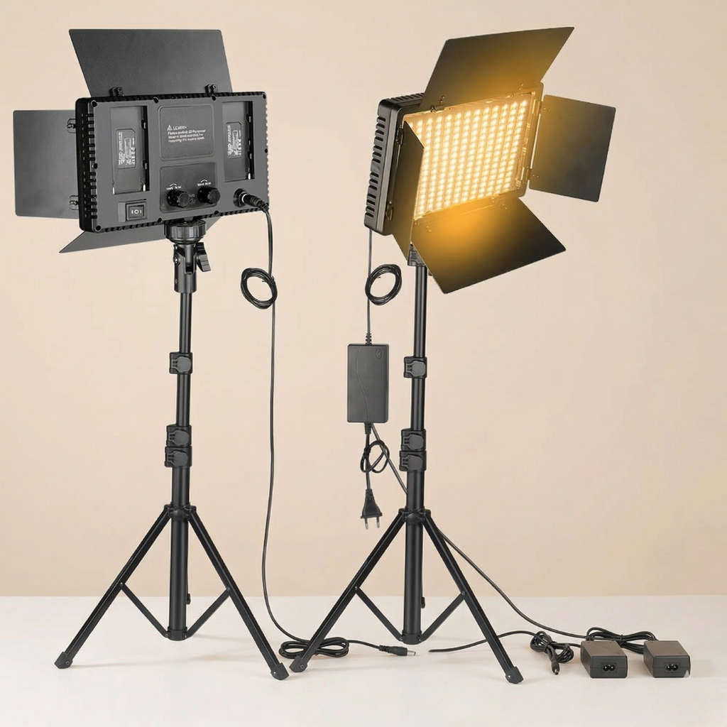 U800 LED-Fotostudiolicht — Dimmbarer Ausgang mit 40 W oder 50 W