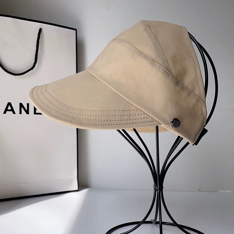 Opvouwbare ademende panamahoed — kinband, UPF 50+