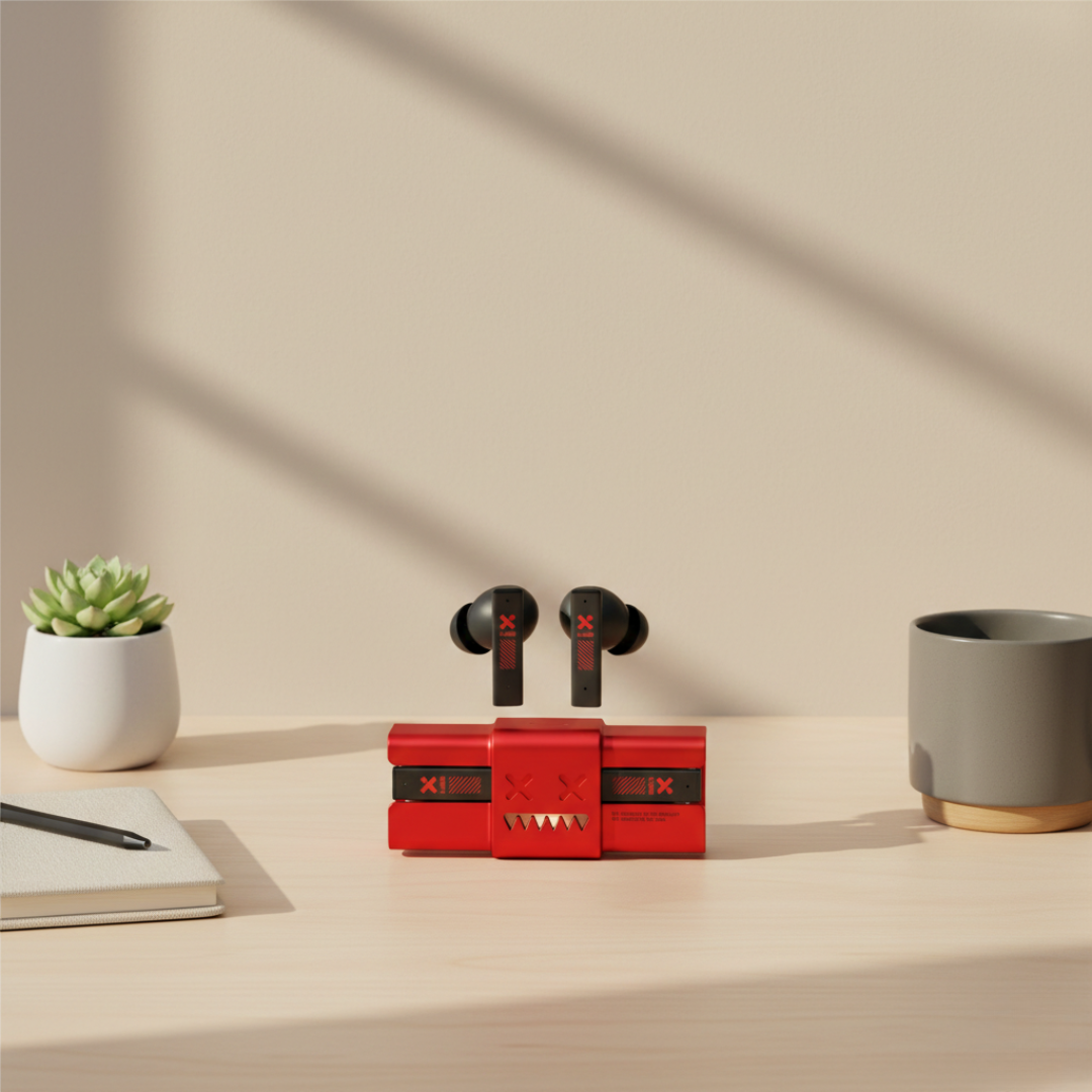 Zombiescat B10 In-Ear-Kopfhörer mit aktiver Geräuschunterdrückung – tiefer Bass, kabelloser Klang