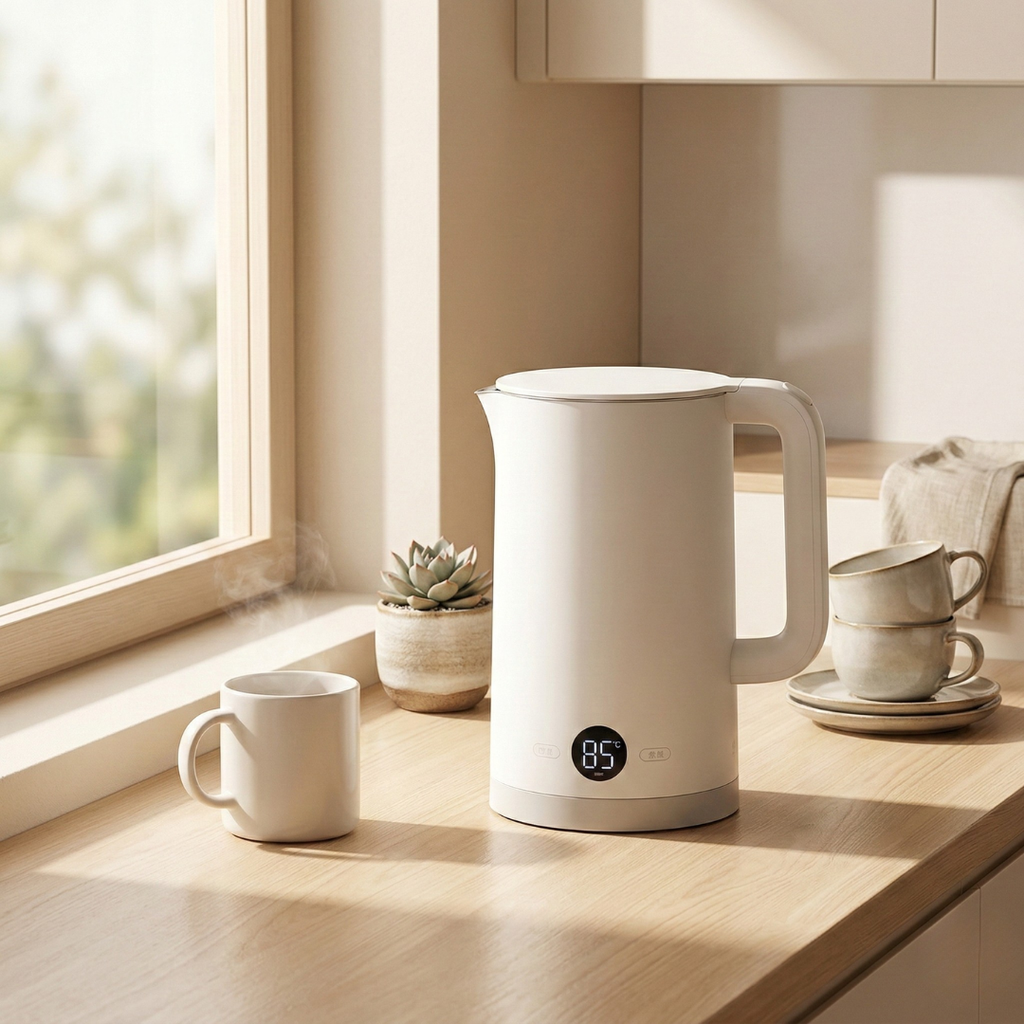 1.7L Stainless Steel Electric Kettle — Durable Rapid Heating