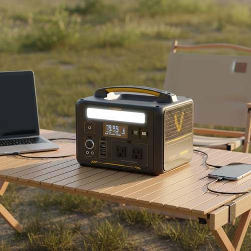 299Wh:n kannettava aurinkogeneraattori — 1200W:n huipputeho