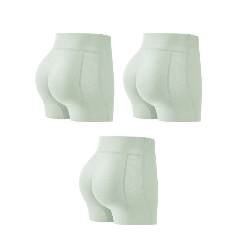 Corrigerende shapewear-short met hoge taille — push-upeffect