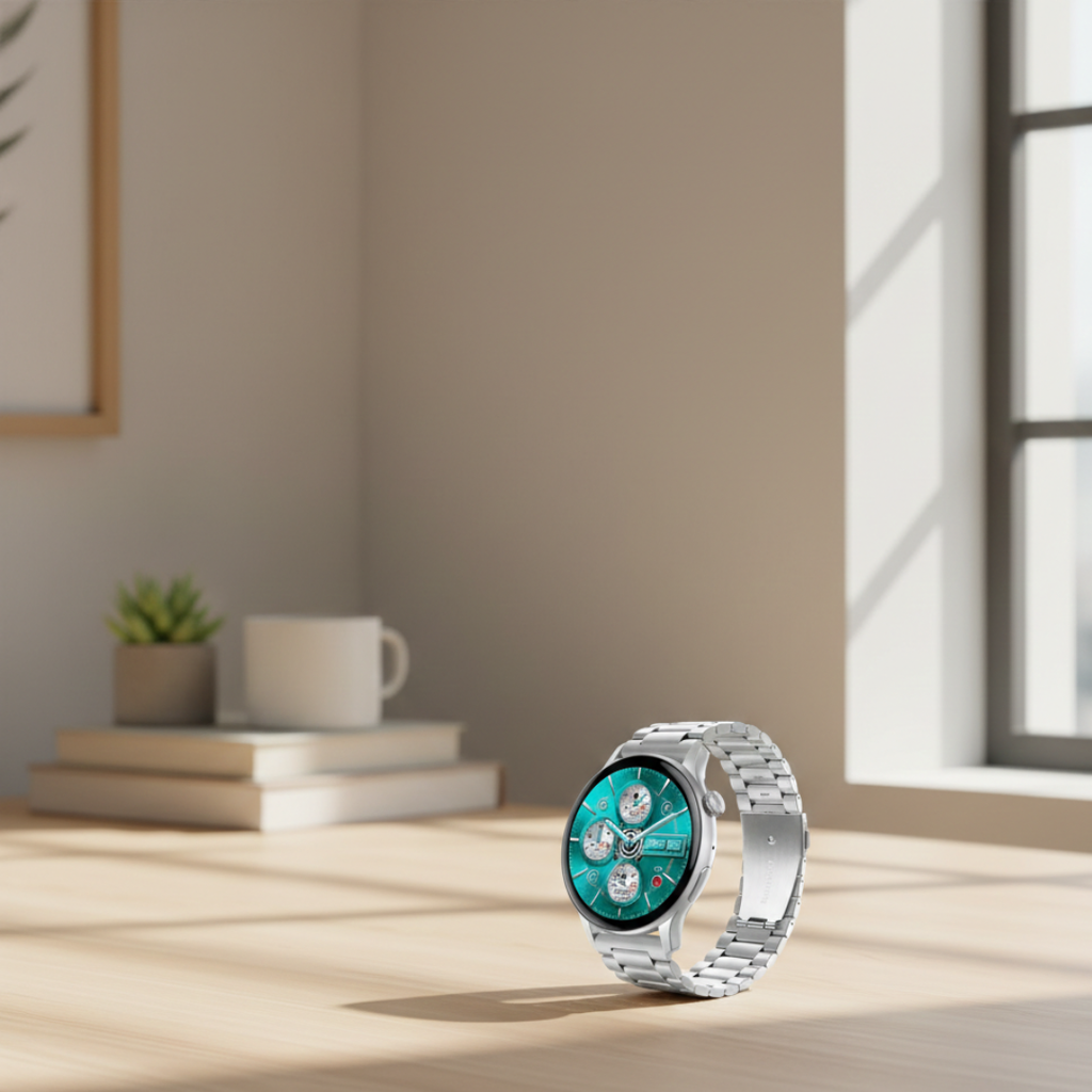Smartwatch AMOLED impermeable para mujer, con interfaz de llamadas por Bluetooth