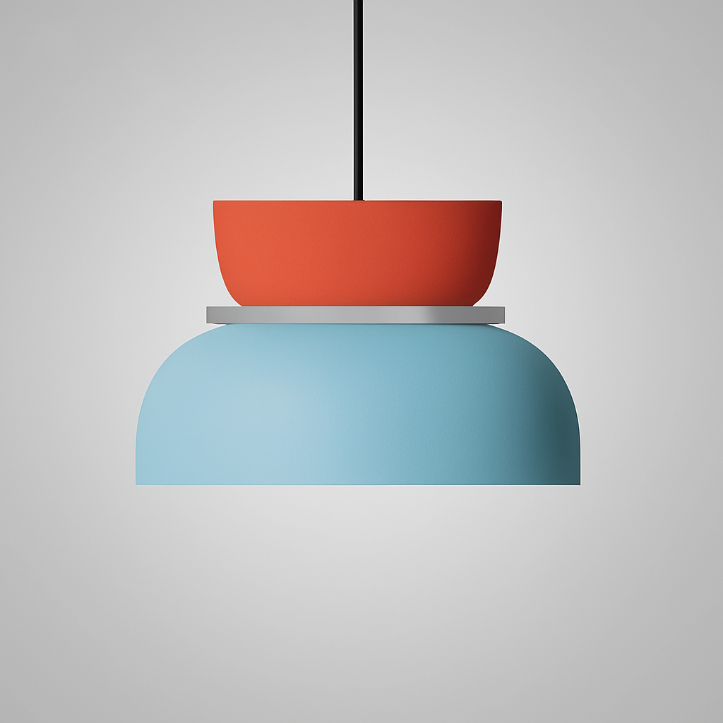 Macaron Acrylic Dome Pendant Light LED E27 12W - Wildoxy