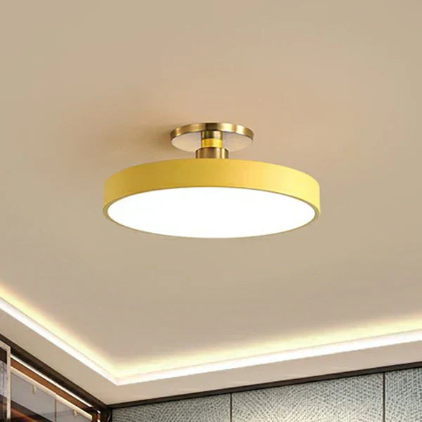 Kivara Nordic LED Ceiling Lamp — Soft Diffused Glow