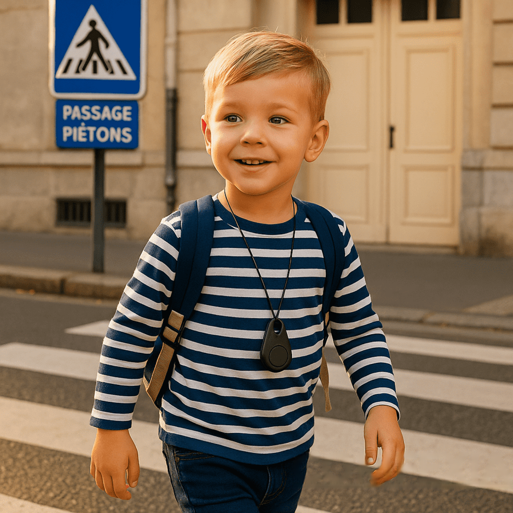GPS-bagagetracker — waterdicht, live locatie, SOS-alarm