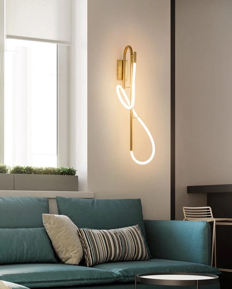 LumaTwirl LED Pendant Light — Warm Glow, Soft Shading Effect