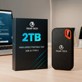 Zewnętrzny dysk SSD 2TB — przenośny dysk USB-C