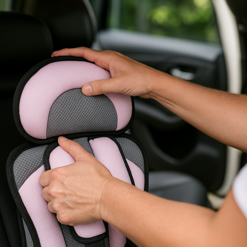 0-12 Years Car Seat — ISOFIX, Breathable Mesh, 5-Point Harness