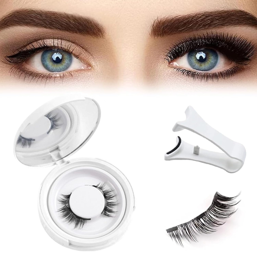 Herbruikbare magnetische wimpers – 3D-volume, lijmvrije set