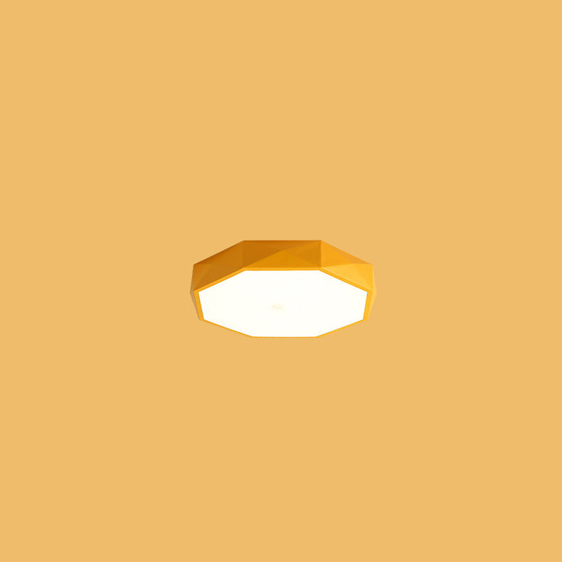 Abstrakt skandinavisk LED-plafond — varmvitt ljus