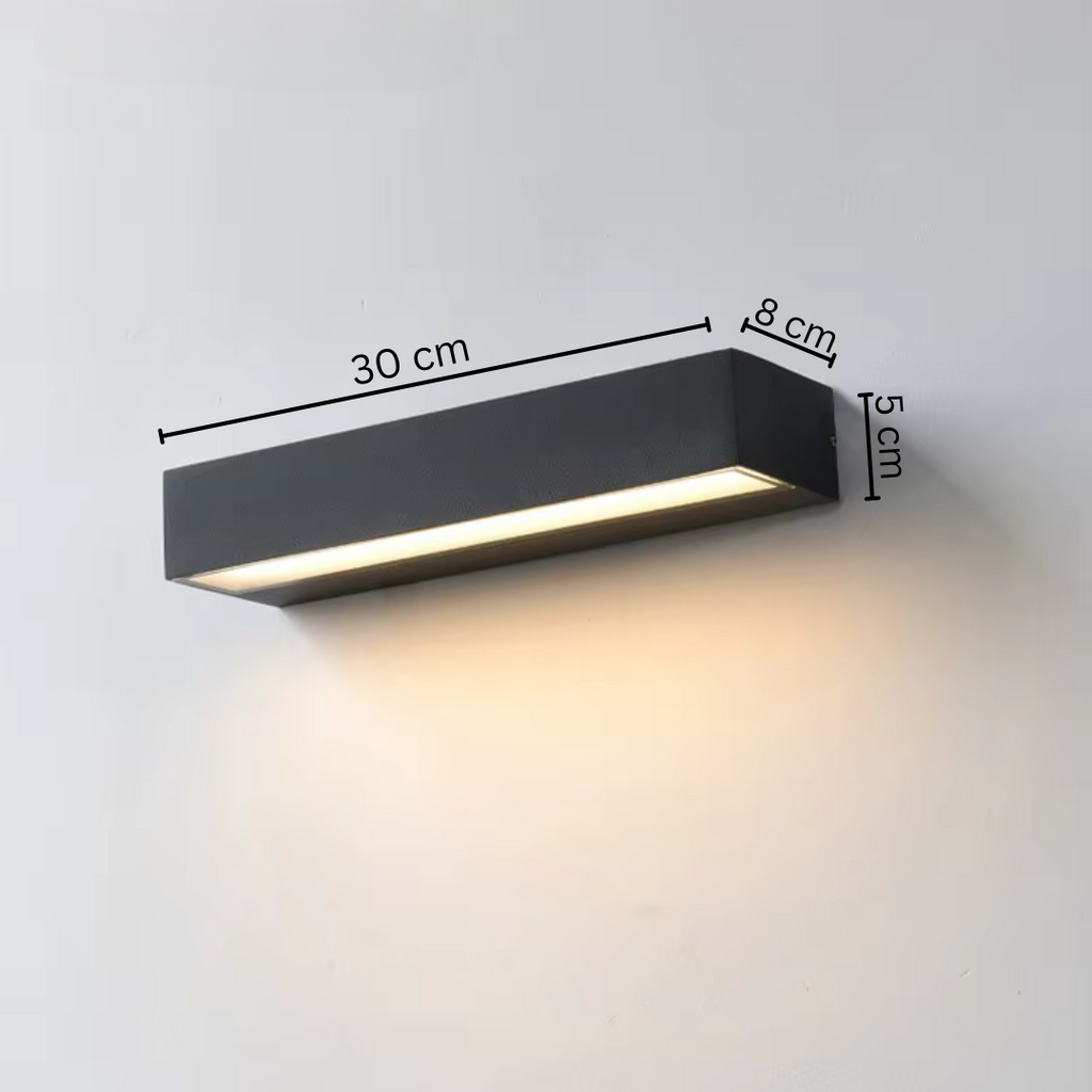 LumaHart udendørslampe — IP65-vejrbestandig, LED-pærer medfølger