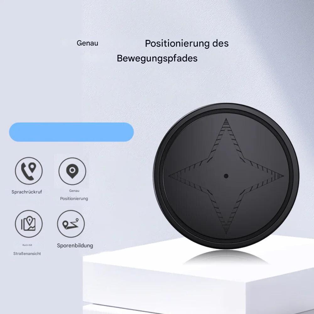 Magnetic GPS Tracker — Real-Time Location, Rechargeable
