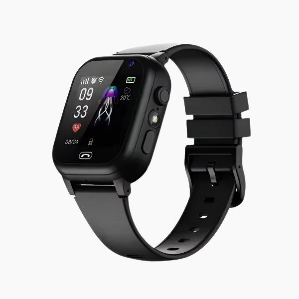 Smartwatch GPS para crianças — ecrã tátil, chamadas, câmara e atividade