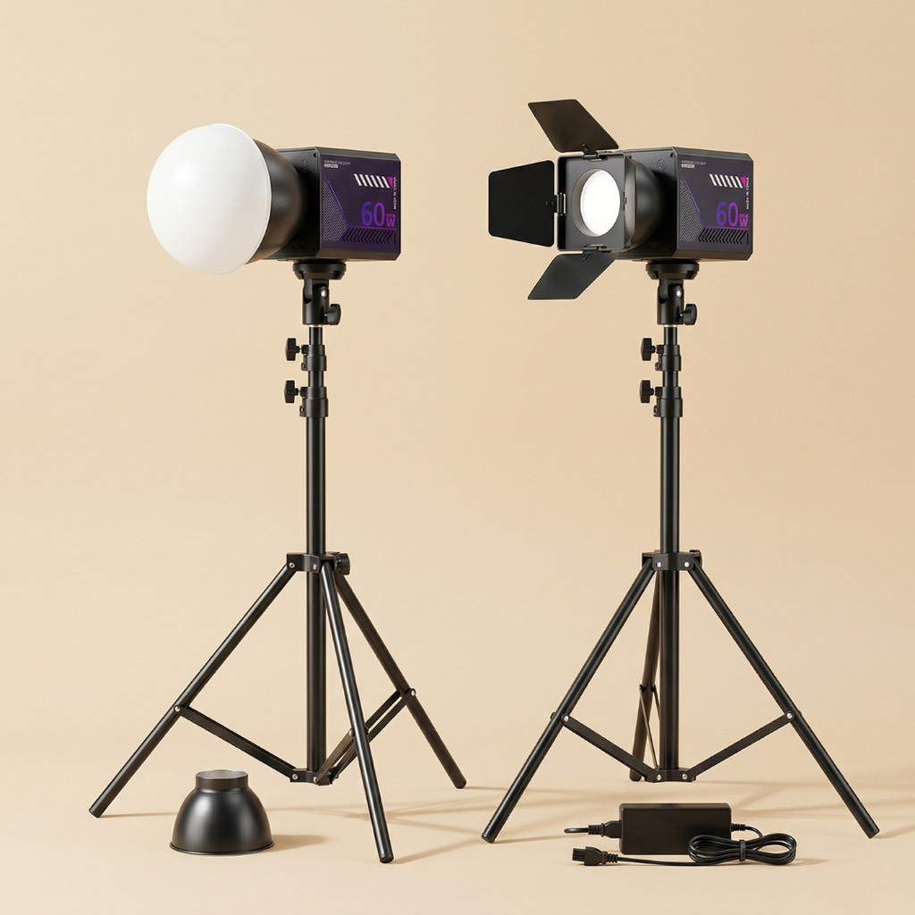 Luz RGB portátil — Batería recargable integrada de 10000mAh