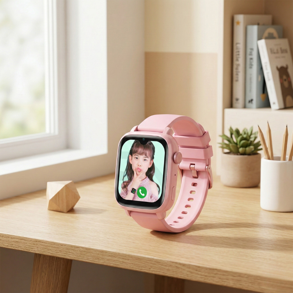 KGG 4G GPS Smartwatch para Crianças — Localização em Tempo Real, Chamadas de Vídeo Bidirecionais, Alerta SOS