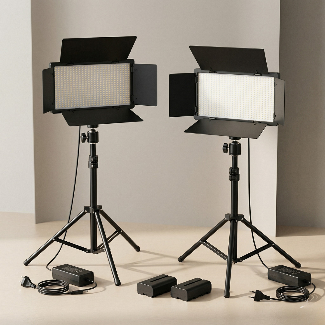 U800 LED-Fotostudiolicht — Dimmbarer Ausgang mit 40 W oder 50 W