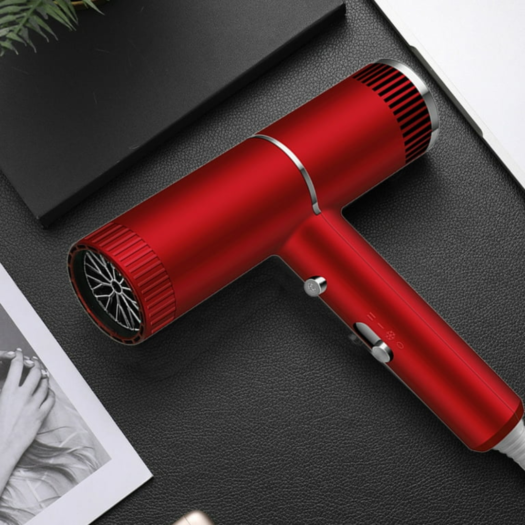 Uscător de păr ionic puternic - ușor, cu accesorii