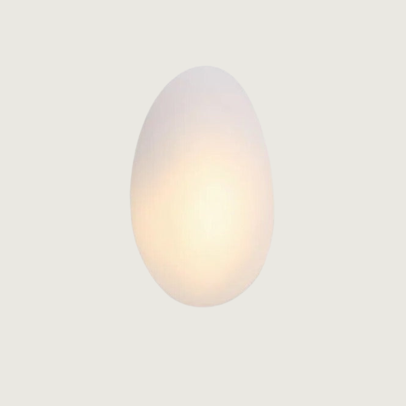 Lirena Colorful Glass Wall Lamp — Clear Acrylic Trim