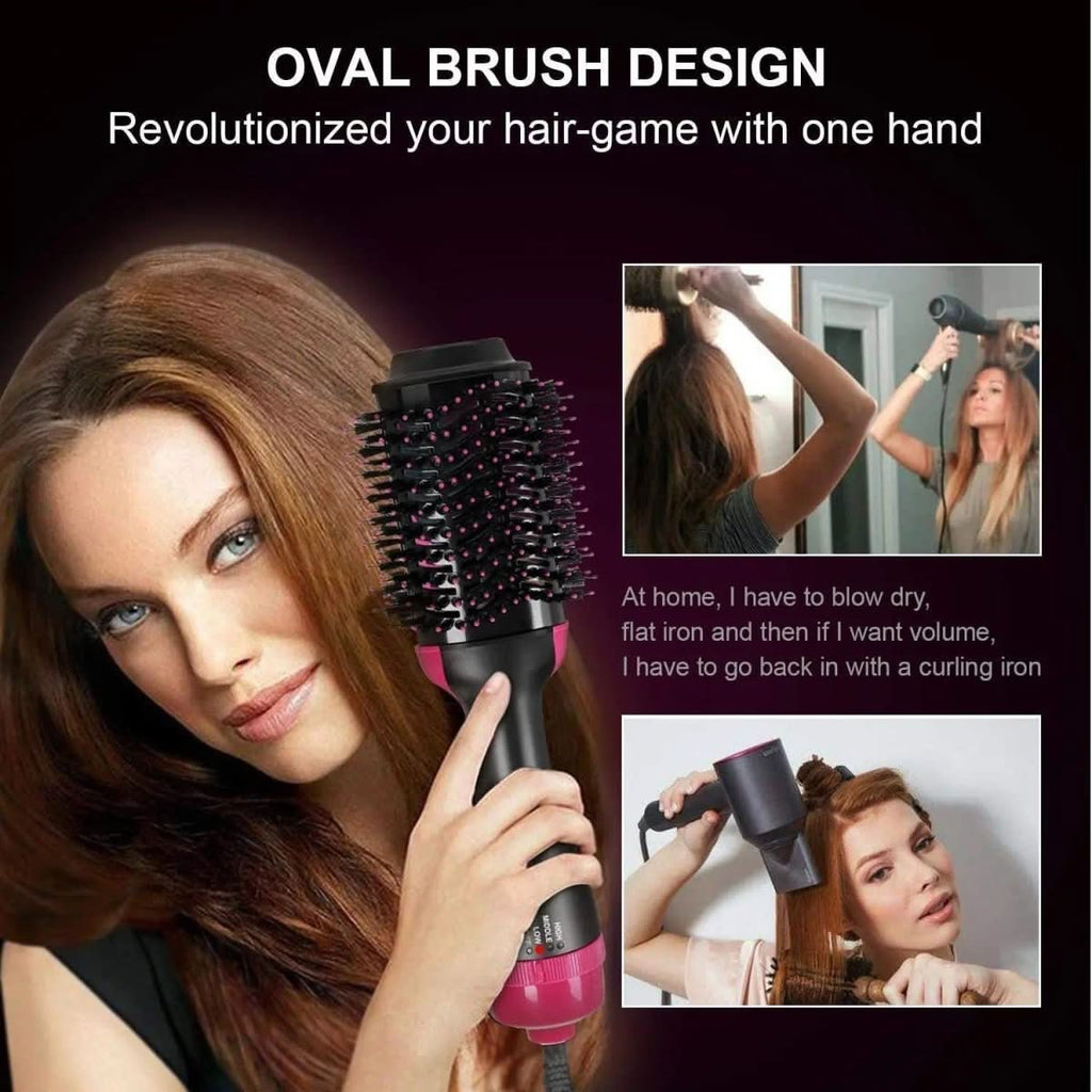 NovaFlex 4-In-1 Hair Dryer And Straightener — Single-Pass Drying, Volume And Shine Finish