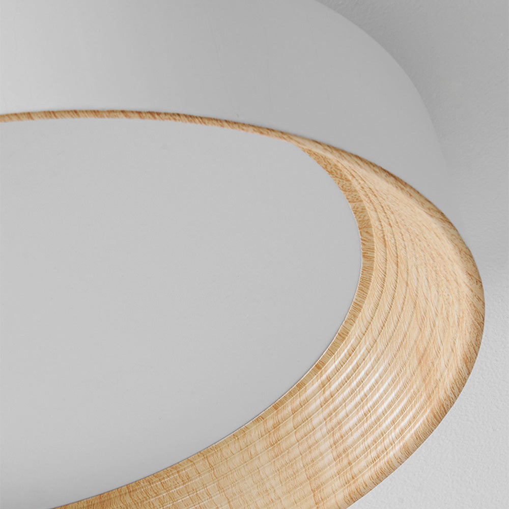 Ronde platte led-plafondlamp — slank ontwerp