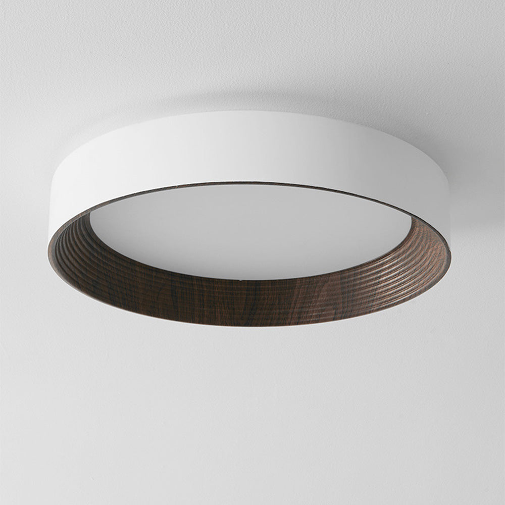 Ronde platte led-plafondlamp — slank ontwerp