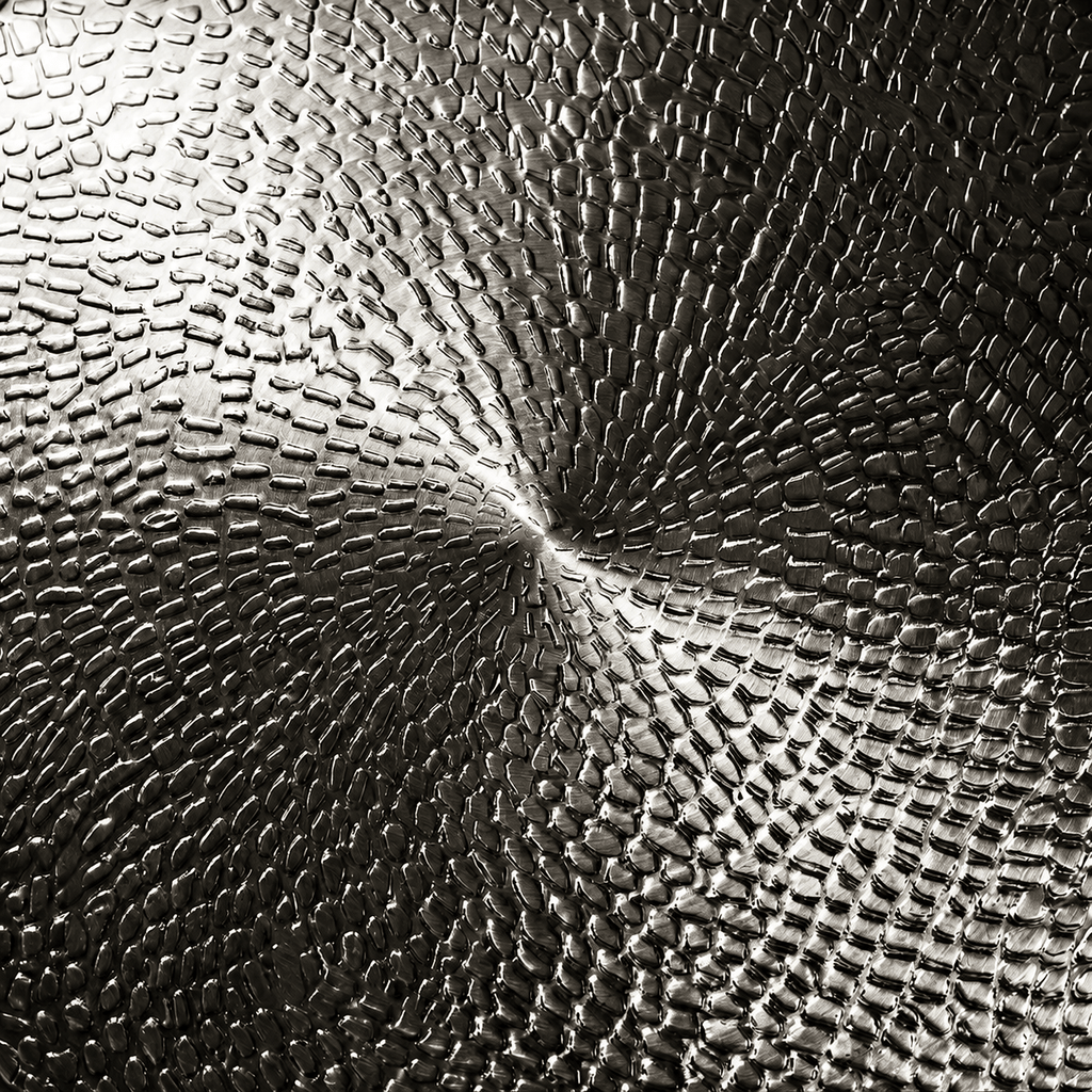 Hand-Hammered Finish Crepe Pan — Titanium Construction