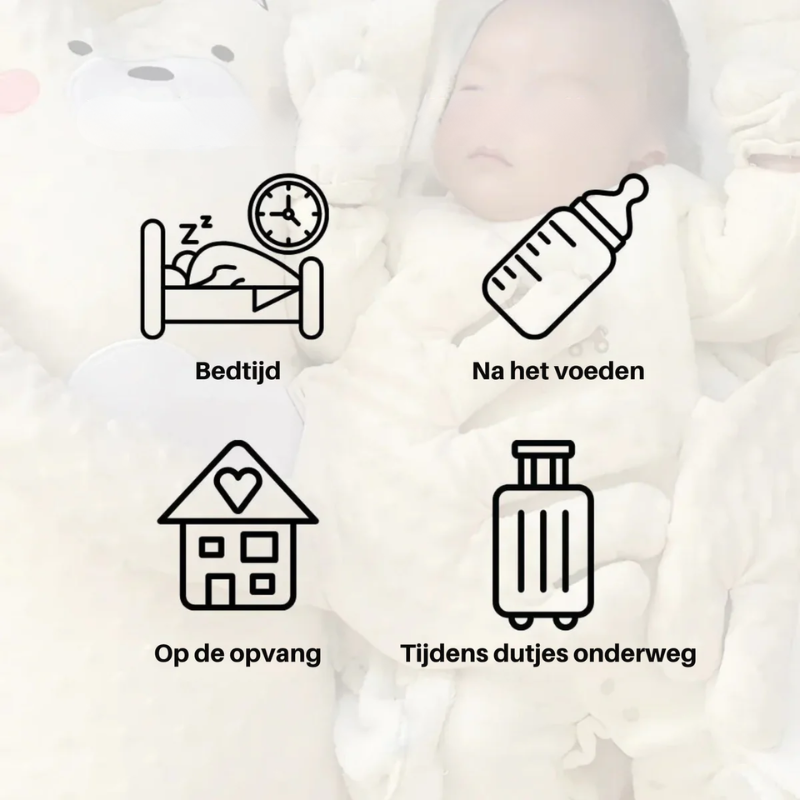 Baby Sleep Cuddle Toy — Gentle, Calming Pulsing Motion