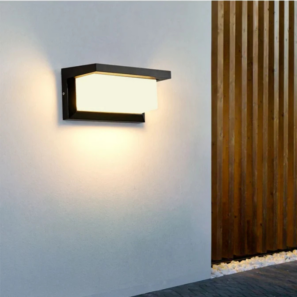 Outdoor Motion Sensor LED Wall Light E27 18W - Wildoxy