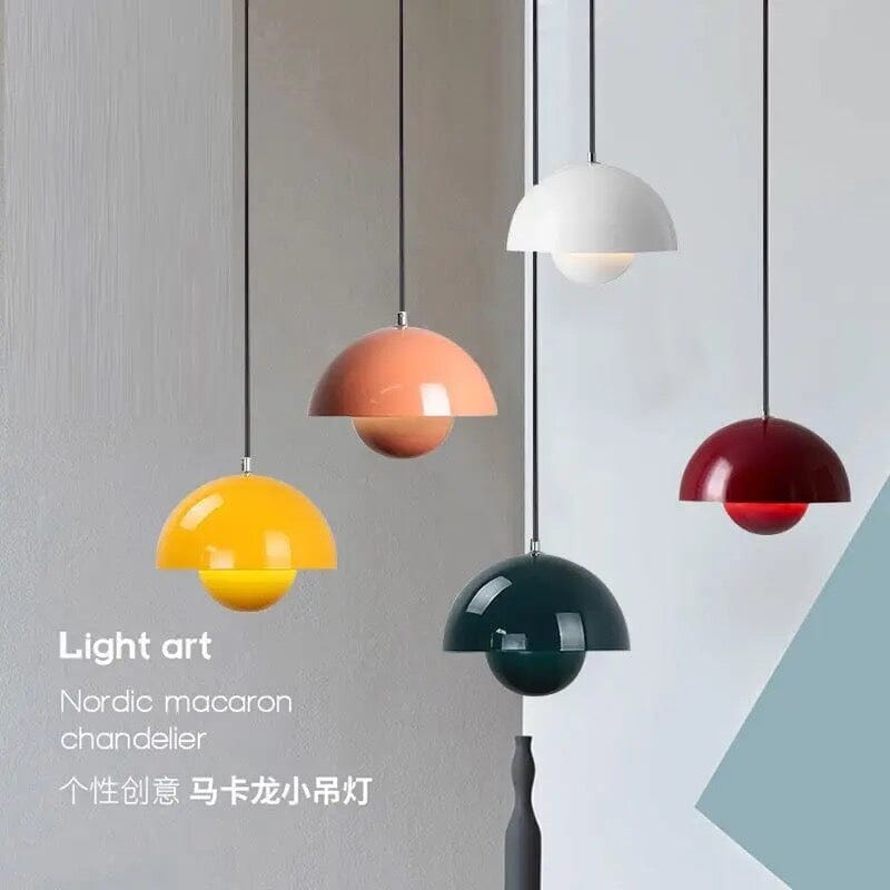 Nordelix Retro Danish Beam LED Pendant Ceiling Light