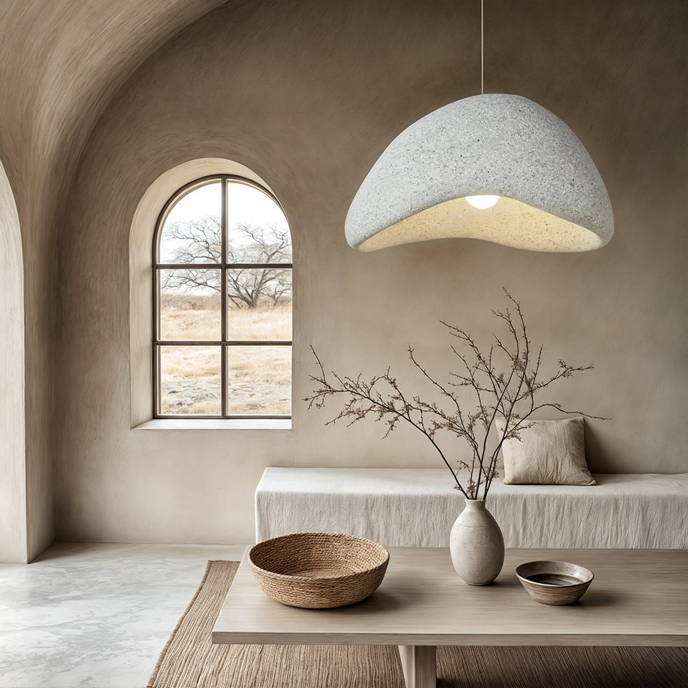 LumaRook Wasabi Speckled Table Lamp — 12-Watt LED, 5–10 m² Illumination