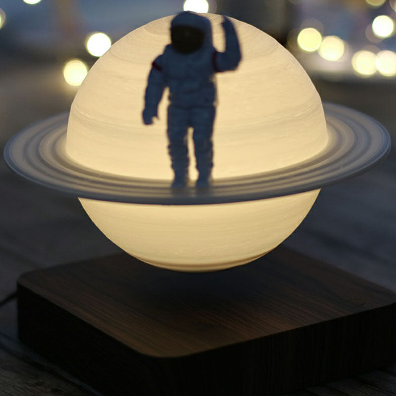 AstraGlow 3D Planet Night Light — Soft Ambient LED Lamp